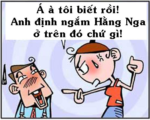 Truyện tranh: Những kiểu ghen không thể nhịn cười hình ảnh 4 truyen tranh: nhung kieu ghen khong the nhin cuoi hinh anh 4