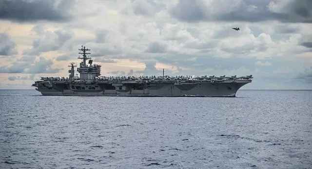 Tàu tấn công sân bay USS Nimitz của Mỹ