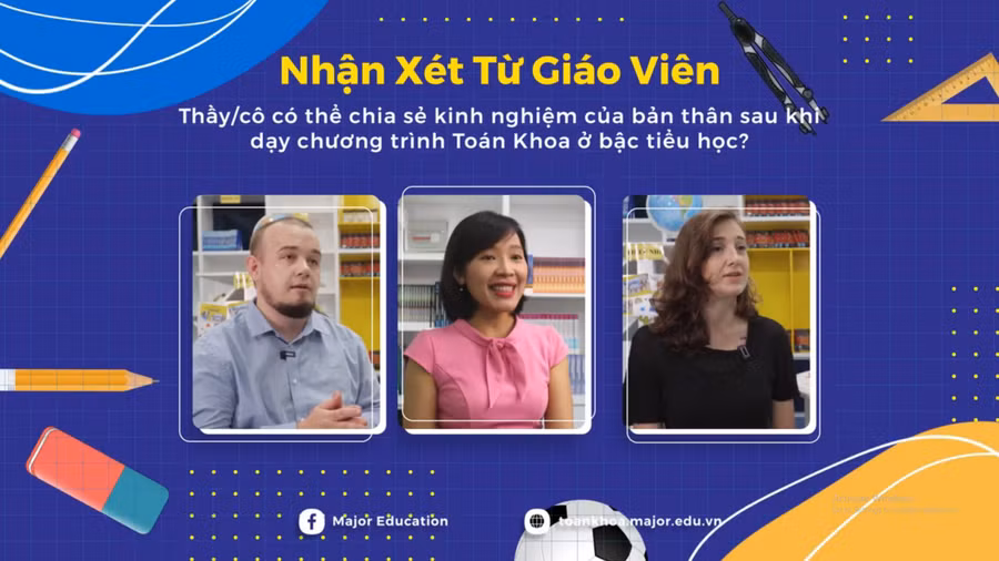 Các giáo viên bản ngữ và Việt Nam chia sẻ kinh nghiệm thực tế trong quá trình giảng dạy chương trình tiếng Anh tăng cường cho học sinh tiểu học.