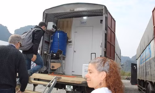 Bên trong trường quay bom tấn 