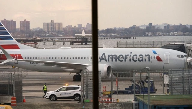 Một máy bay 737 Max của hãng hàng không Mỹ American Airlines