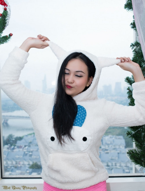 Hotgirl “thổ dân ngực trần” giờ ra sao? ảnh 2 Linda nhí nhảnh, dễ thương trong cuộc sống hàng ngày.