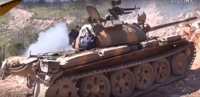 Lực lượng Quân đội Syria ở Latakia.