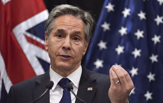 Ngoại trưởng Antony Blinken.