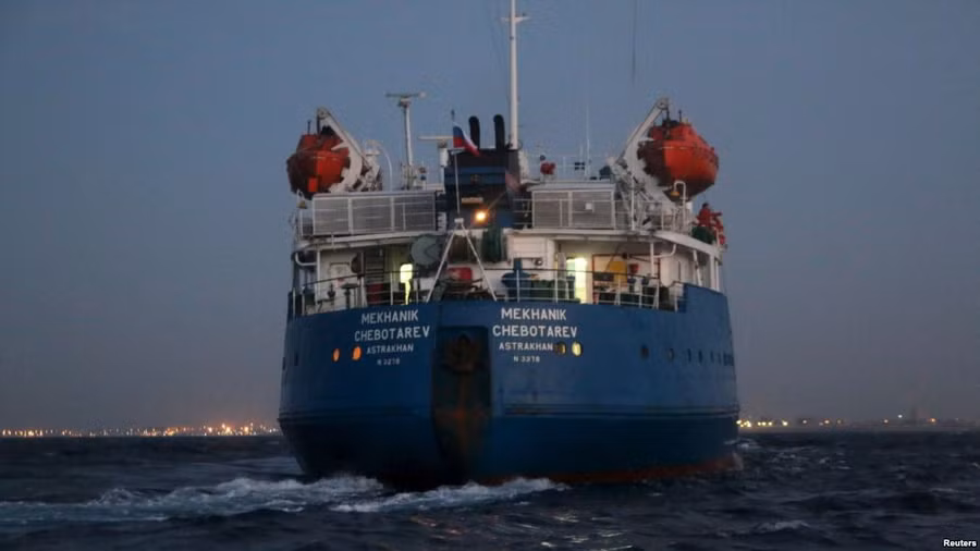 Một tàu chở dầu của Nga