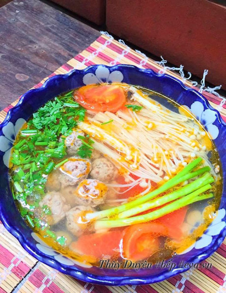 Canh nam kim cham nau moc thit am ap ngay lanh - Anh 5