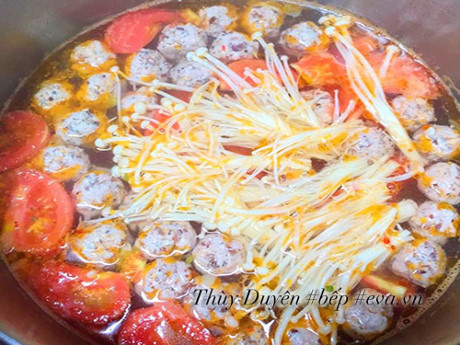 Canh nam kim cham nau moc thit am ap ngay lanh - Anh 4