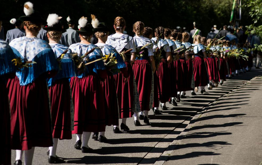 Lễ rước đuốc ở Bavaria, Đức