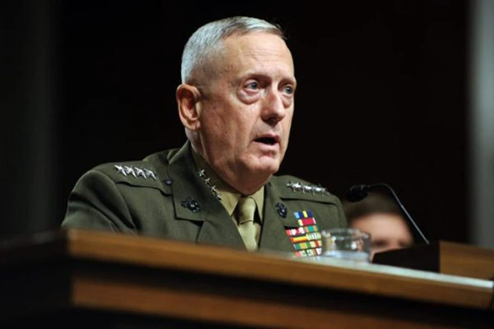 Bộ trưởng Quốc phòng Mỹ James Mattis 