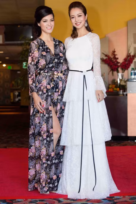 Jennifer Pham dien dam sexy khoe duong cong quyen ru - Anh 1