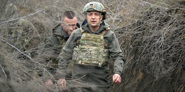 Tổng thống Ukraine Zelensky.