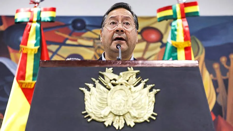 Tổng thống Bolivia Luis Arce. Ảnh: Reuters.