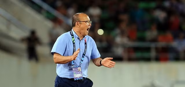 Huấn luyện viên Park Hang-seo của tuyển Việt Nam