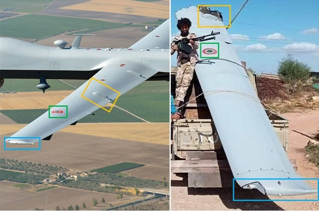 Hiện chưa tìm được nguyên nhân khiến UAV của Italy rơi tại Libya