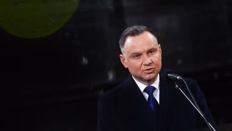 Tổng thống Ba Lan Andrzej Duda.