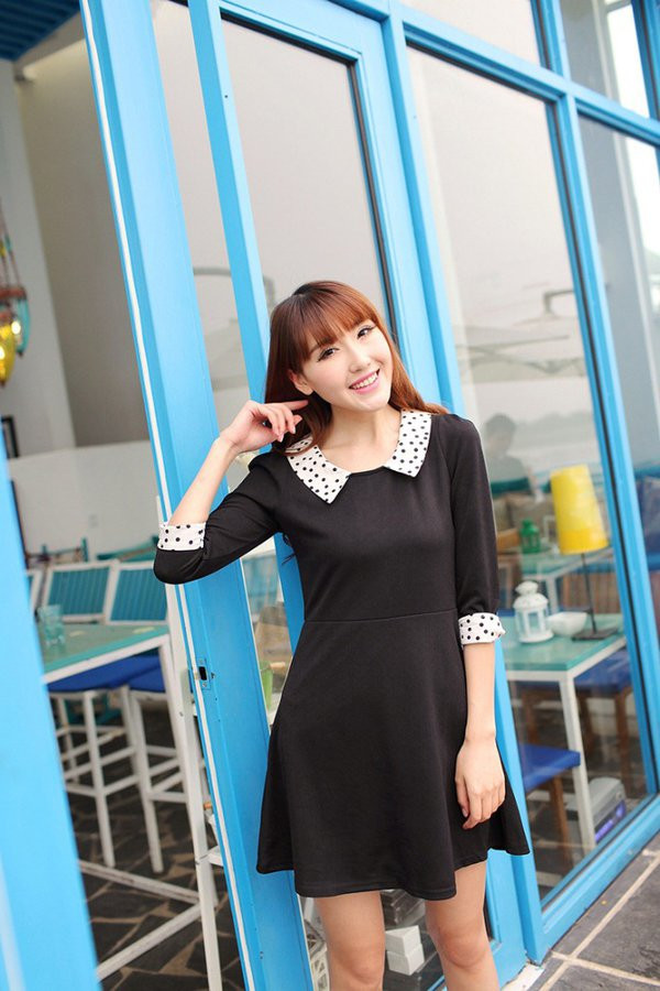 Những mẫu váy liền mùa đông “ăn khách” nhất 2015 ảnh 11 Những mẫu váy liền mùa đông