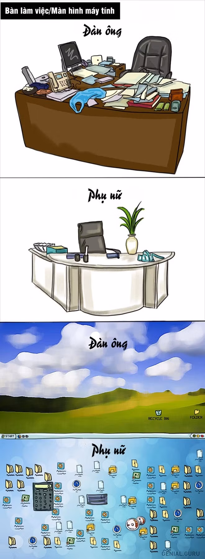 13 điểm khác biệt giữa con trai và con gái