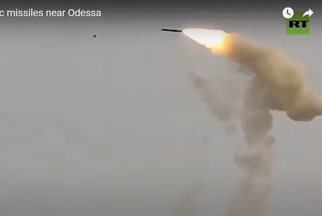 Nga phóng tên lửa vào Odessa.