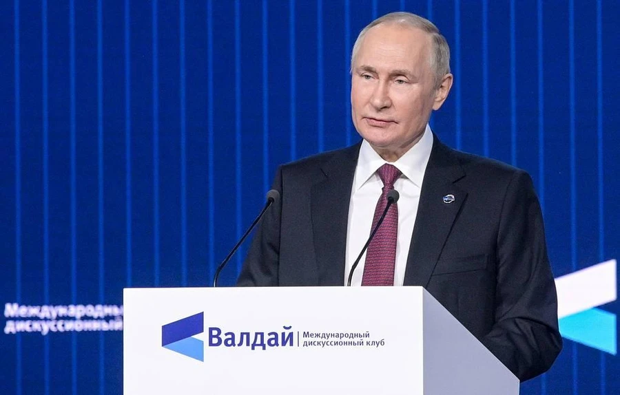 Tổng thống Putin tại cuộc họp thường niên của Câu lạc bộ Thảo luận Valdai.