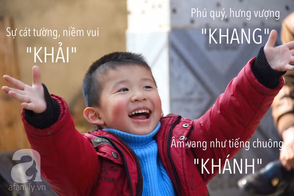 Đặt tên bé trai