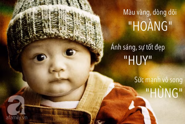 Đặt tên bé trai