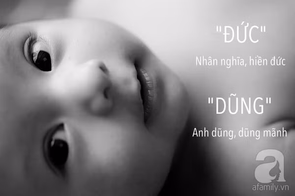 Đặt tên bé trai