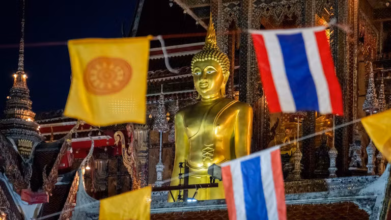 Đền Lat Phrao ở Bangkok, Thái Lan. (Ảnh: Getty Images)