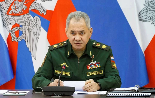 Bộ trưởng Quốc phòng Nga Sergei Shoigu.