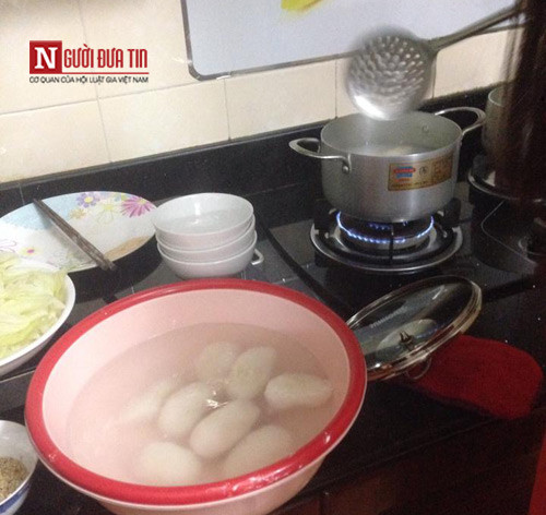 Rộn ràng Tết Hàn thực làm bánh trôi, bánh chay của gia đình trẻ - Ảnh 12