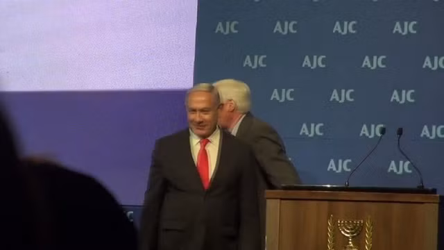 Ông Benjamin Netanyahu tại Diễn đàn toàn cầu của Ủy ban Do thái Mỹ (AJC)