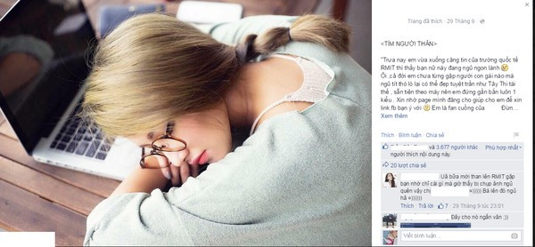 “Cô nàng ngủ gật” xinh như Tây Thi gây sốt cộng đồng mạng là ai?