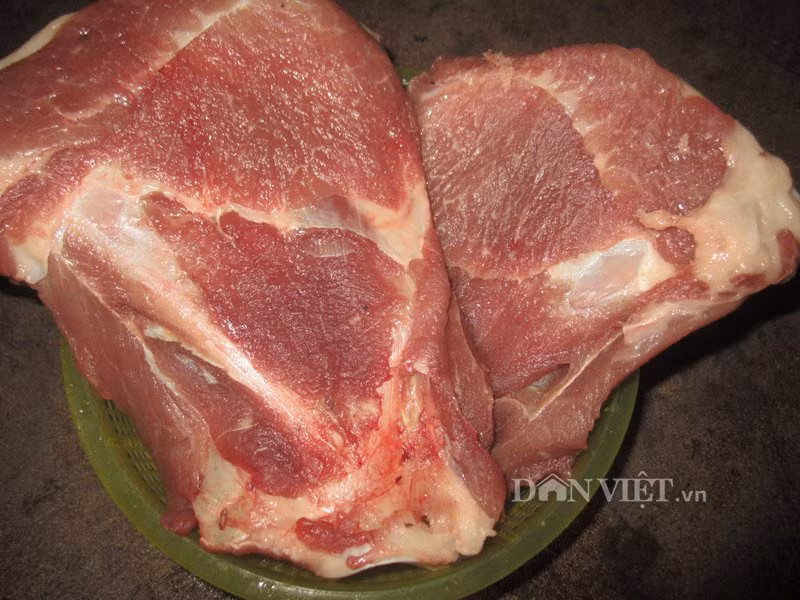 Món thịt bánh chè heo nướng than, ngọt ngon khỏi chê