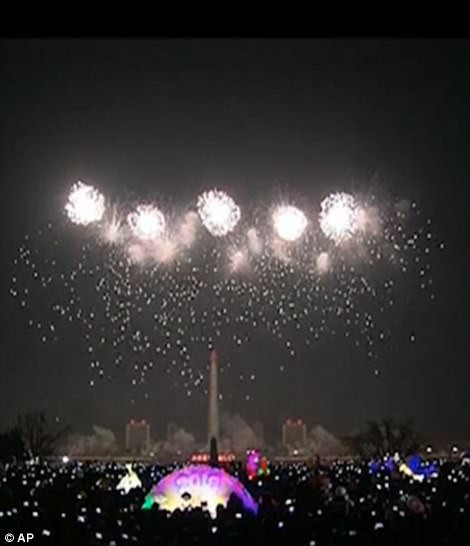 Màn pháo hoa trên bầu trời Bình Nhưỡng, Triều Tiên