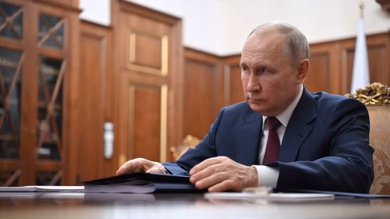 Tổng thống Nga Vladimir Putin.