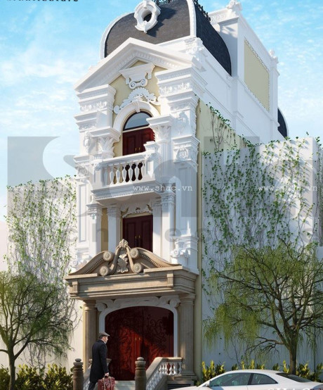 Thiết kế mẫu nhà ống 3 tầng hiện đại, sang trọng cho nông thôn và nhà phố - Ảnh 2 Thiet ke mau nha ong 3 tang hien dai, sang trong cho nong thon va nha pho - Anh 2