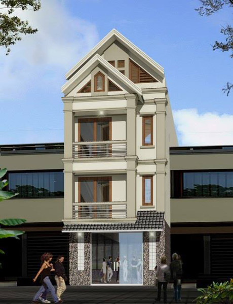 Thiết kế mẫu nhà ống 3 tầng hiện đại, sang trọng cho nông thôn và nhà phố - Ảnh 5 Thiet ke mau nha ong 3 tang hien dai, sang trong cho nong thon va nha pho - Anh 5