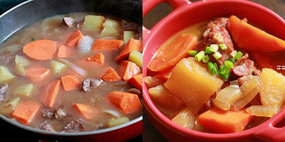 Cơm tối đậm đà với canh khoai tây nấu sườn - Ảnh 5 Com toi dam da voi canh khoai tay nau suon - Anh 5