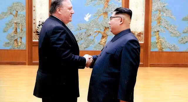 Cuộc gặp giữa ông Pompeo và ông Kim Jong-un