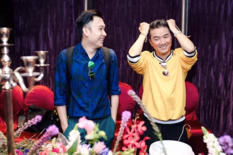 Hai cap doi hot nhat Vbiz den mung tinh ban 14 nam cua Dam Vinh Hung va Duong Trieu Vu - Anh 2