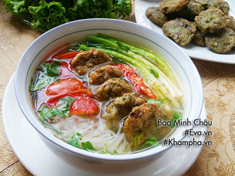 Bữa sáng hấp dẫn, lạ miệng với bún chả cá ngần - Ảnh 10 Bua sang hap dan, la mieng voi bun cha ca ngan - Anh 10