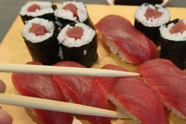 Sushi được coi là một trong những loại thực phẩm tốt cho sức khỏe. Ảnh: ;Sean Gallup/Getty Images. 