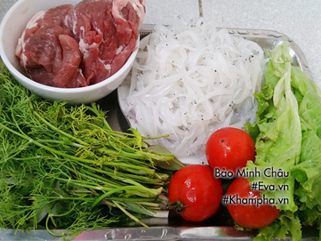 Bữa sáng hấp dẫn, lạ miệng với bún chả cá ngần - Ảnh 1 Bua sang hap dan, la mieng voi bun cha ca ngan - Anh 1