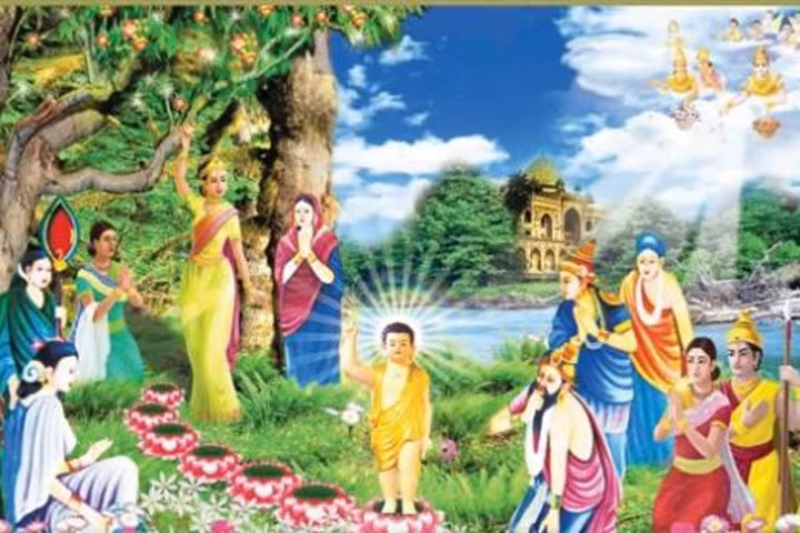 Ngày lễ Phật Đản được tổ chức vào ngày rằm tháng 4 âm lịch hằng năm 