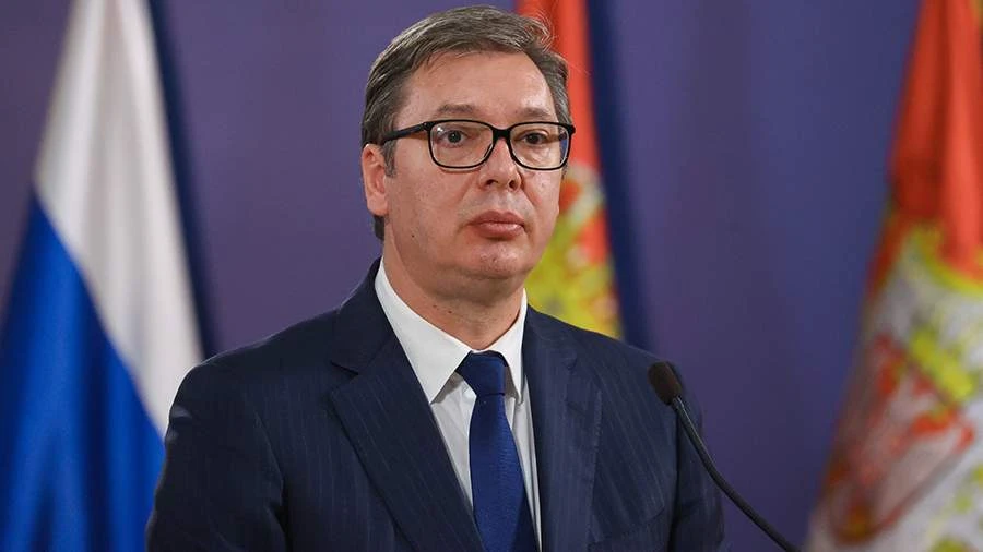 Tổng thống Serbia Aleksandar Vucic.