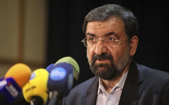 Ông Mohsen Rezaei, Thư ký Hội đồng Điều hợp Iran. 