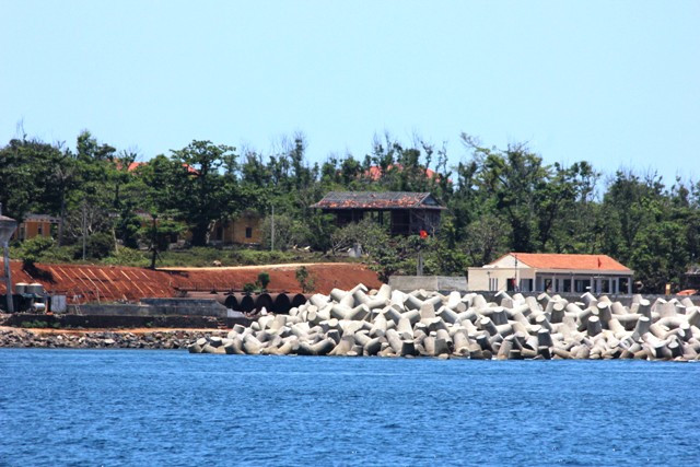 Đảo Cồn Cỏ nơi anh Sơn đang được cấp cứu