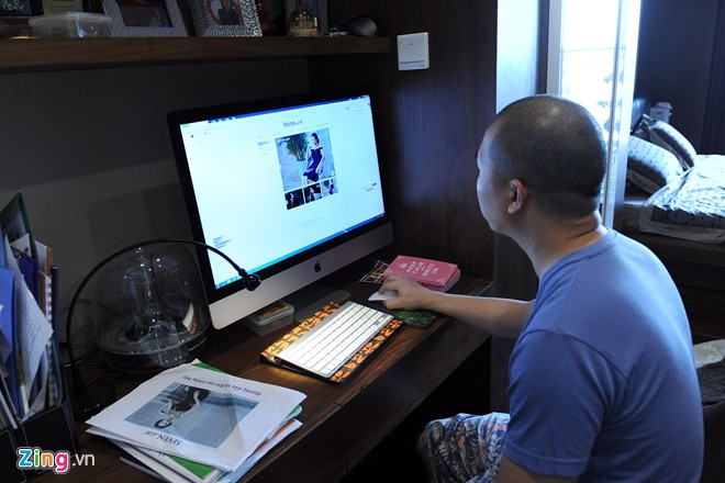 Buổi trưa, nam diễn viên trở về nhà ăn cơm cùng vợ. Trong lúc chờ bà xã chuẩn bị, Hải Anh tranh thủ làm việc. Tự nhận là người kinh doanh đi đóng phim, Hải Anh bộc bạch: "Cái đầu của tôi vẫn mang sự tỉnh táo của người làm ăn. Còn nghệ sĩ thực thụ ít người thành công vì bay bổng quá, mà kinh doanh cần thực tế". Một ngày bận rộn của diễn viên chuyên vai đầu gấu