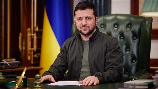 Tổng thống Ukraine Zelensky.