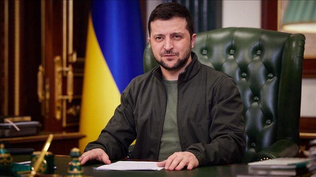 Tổng thống Ukraine Zelensky.