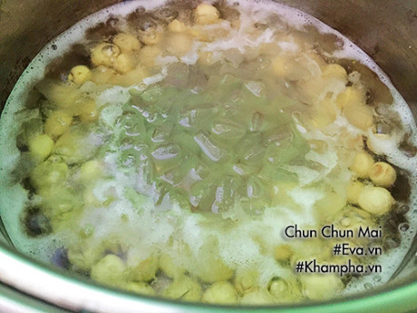 Chè nha đam hạt sen thơm ngon, bổ dưỡng - Ảnh 6 Che nha dam hat sen thom ngon, bo duong - Anh 6